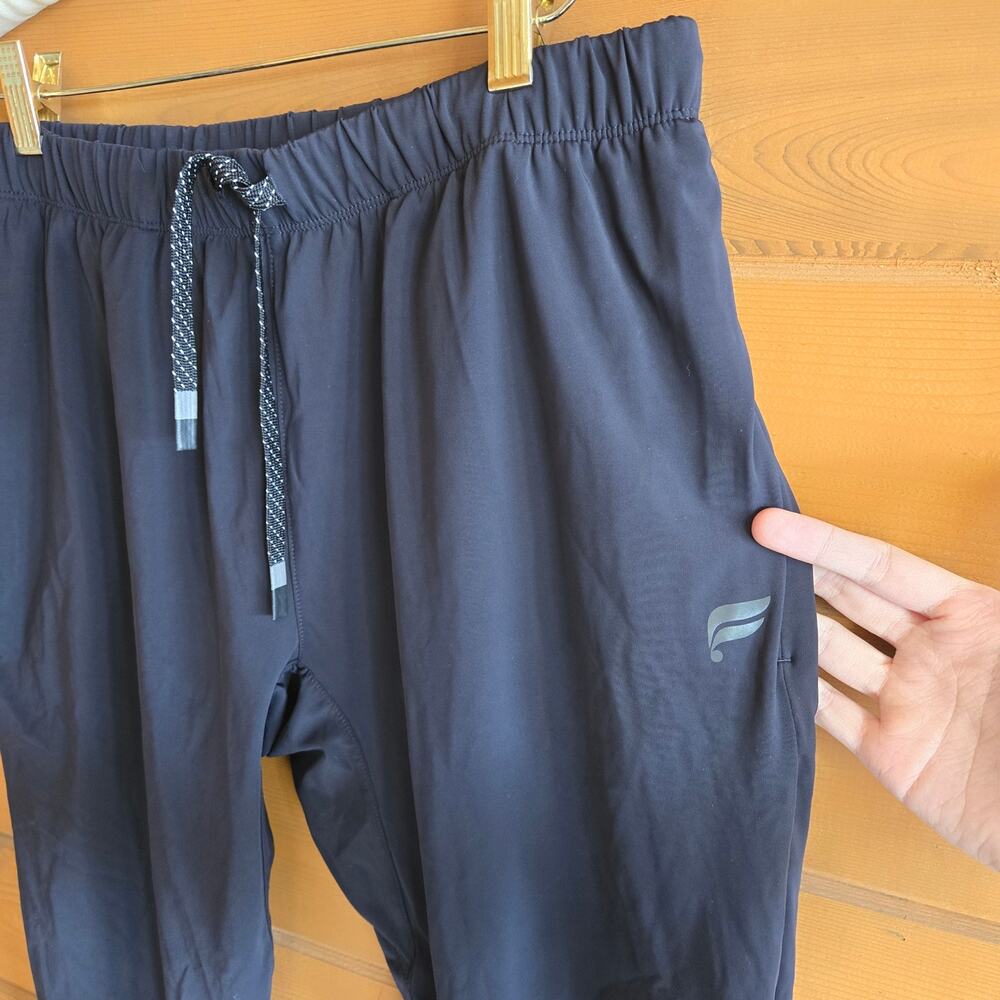 Fabletics The One Jogger Small Solid Black Zip Po… - image 4